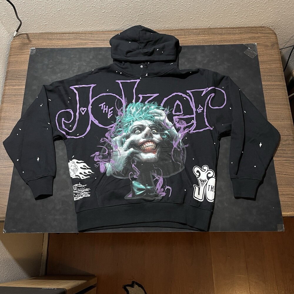 Darc Sport the Joker Hoodie Civil Regime Dark Knight All Over Print World Burn